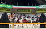 ​حضور زنان در ورزشگاه آزادی برای بازی ایران و روسیه 